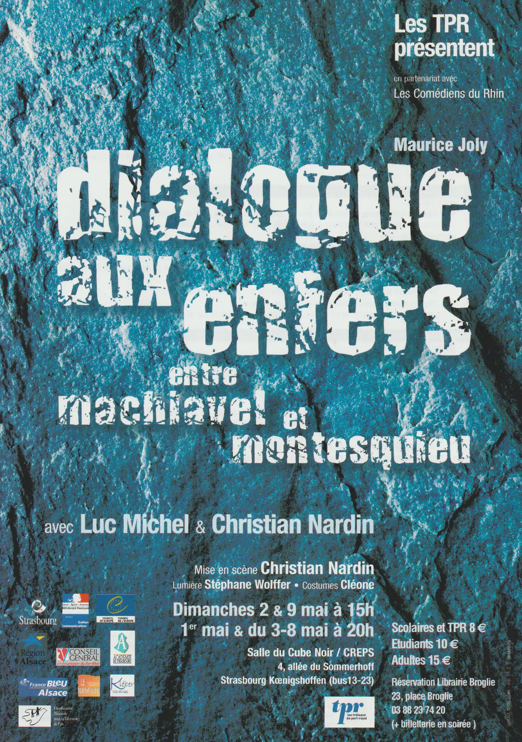 Dialogue aux enfers entre Machiavel et Montesquieu